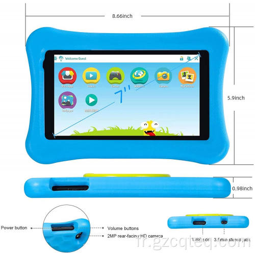 Tablettes pour enfants de 7 pouces Android 10 Go